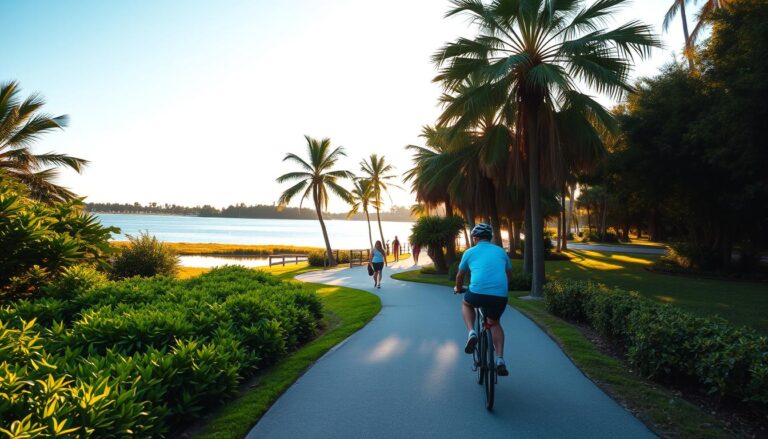 Pinellas Trail biking walking
