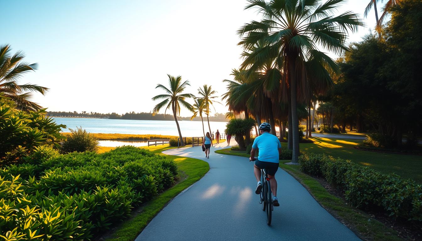 Pinellas Trail biking walking
